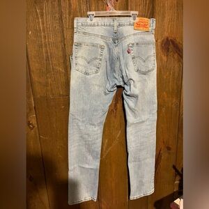 Levi’s 513 size 30x32 light wash jeans